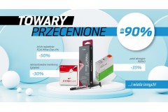 Towary przecenione w lutym