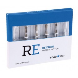 Endostar RE Re Endo Rotary System, 30/12, 30/08, 30/06. 30/04, 4 szt., 25mm