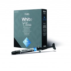WHITE CLASS 6% KIT Zestaw do wybielania nakładkowego z 6% nadtlenkiem wodoru do nadzorowanego użytku domowego, 4 strzykawki x 3 