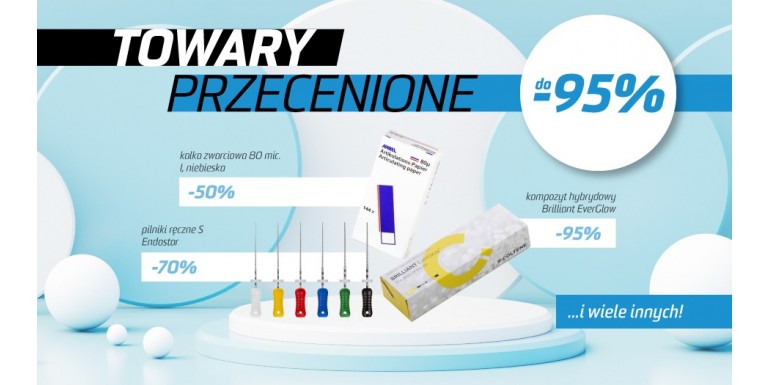 Towary przecenione w listopadzie