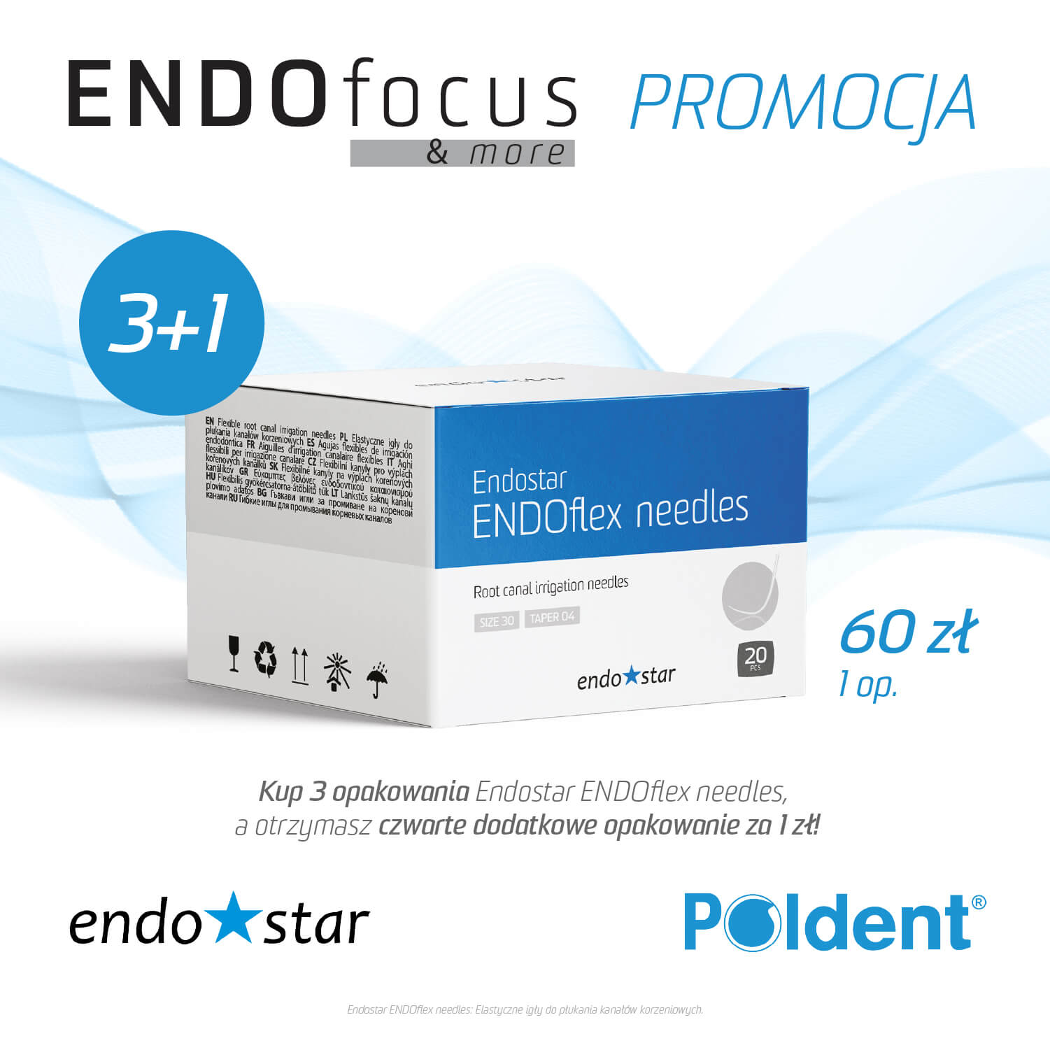 Grafika produktowa Endostar ENDOflex needles